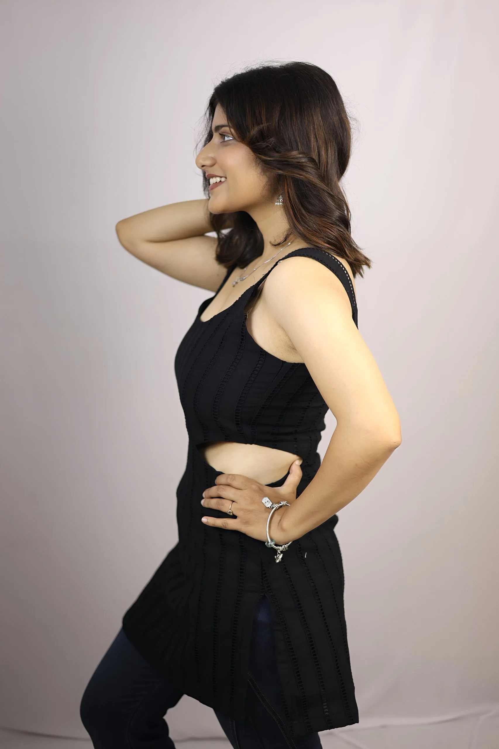 KAJARI Black kurti - Image 2